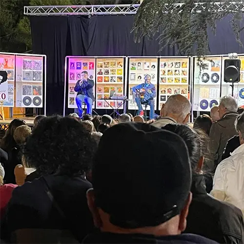 Lezione su vinili e storia della canzone